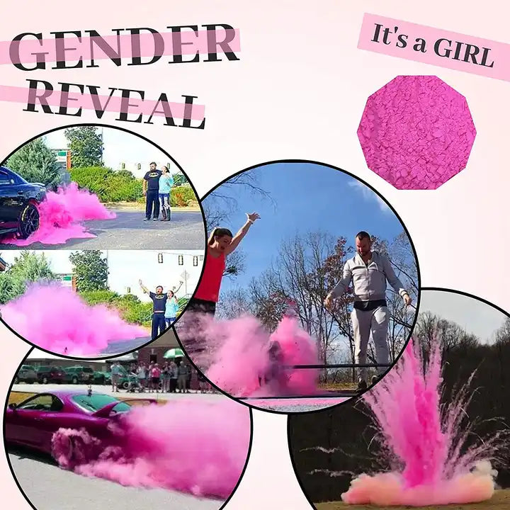 Gender Reveal Burnout Kit, Gender Reveal Burnout Powder
